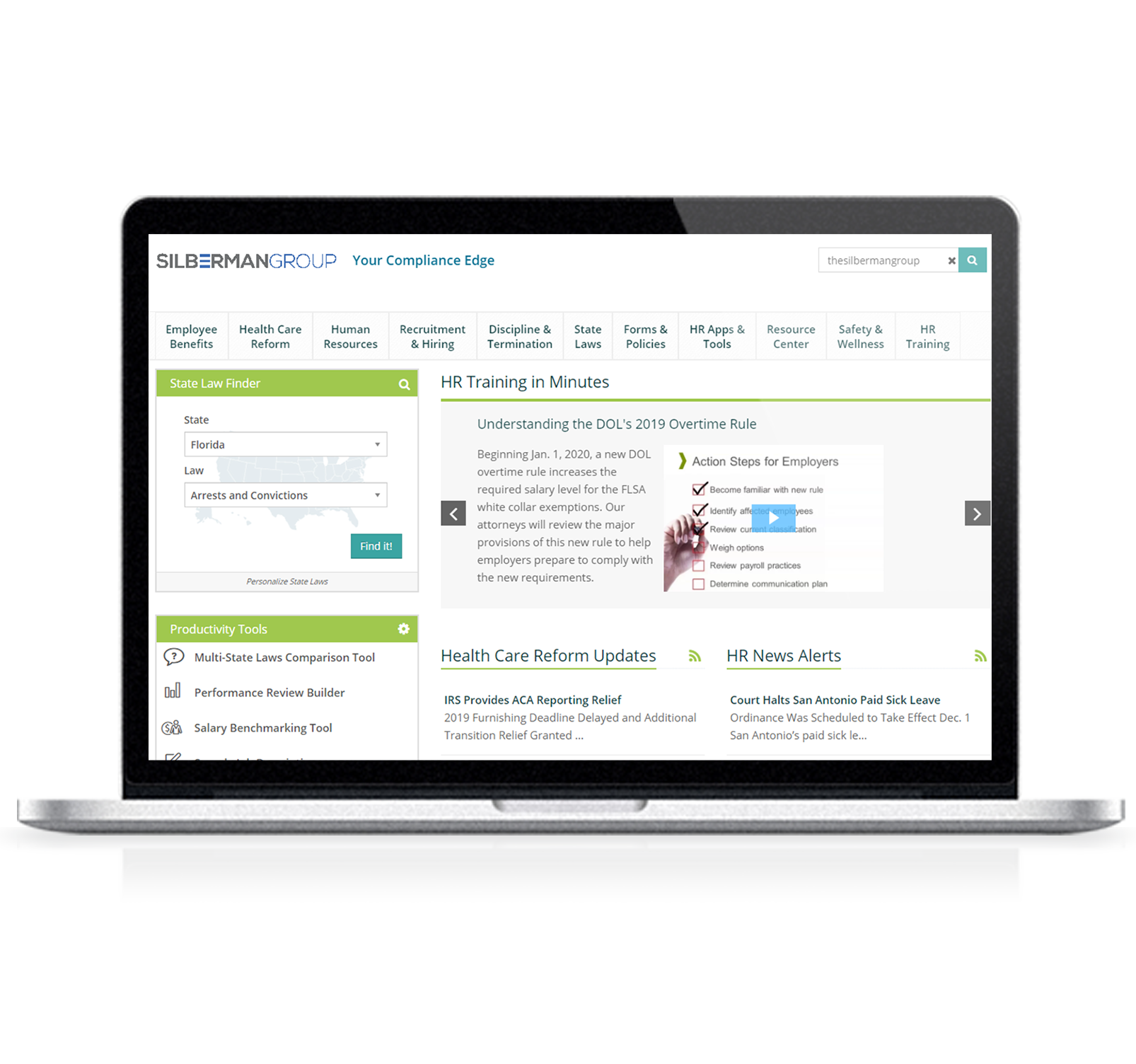 Silberman group online platform